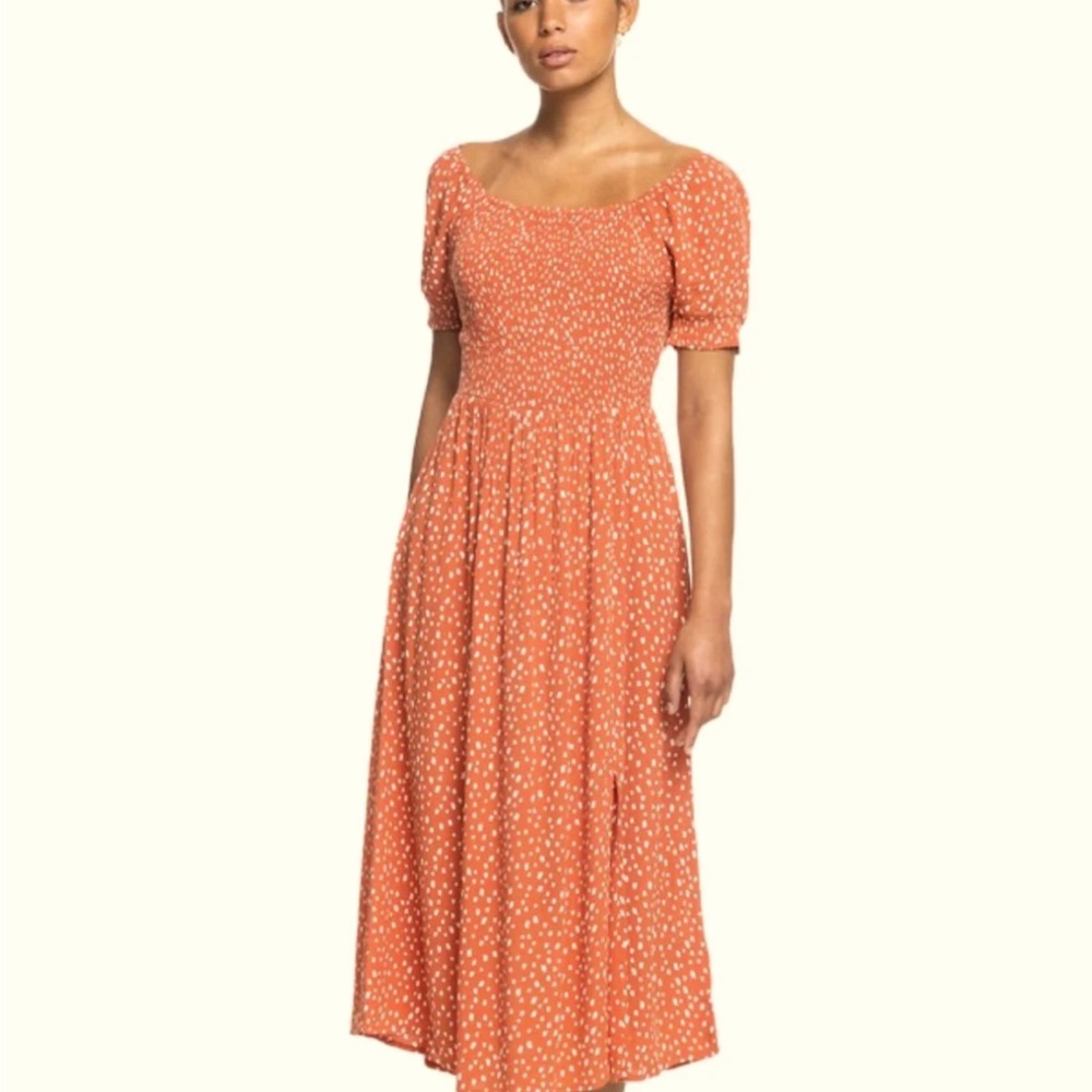 Roxy Decade of Dream Dots Midi Dress